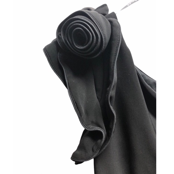 BNWT Joseph Ribkoff 1 shoulder black dress 4 - Picture 6 of 9